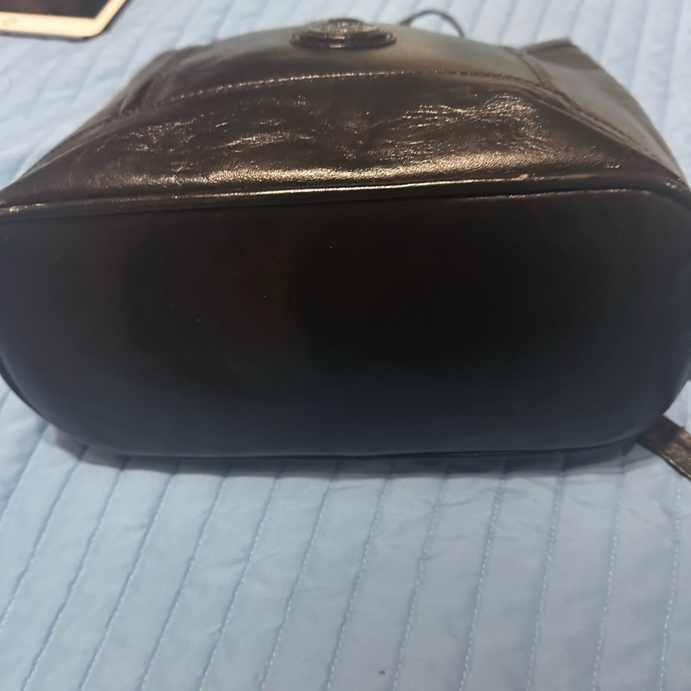Elegant Black Leather Women's Bag - Picture 8 of 16